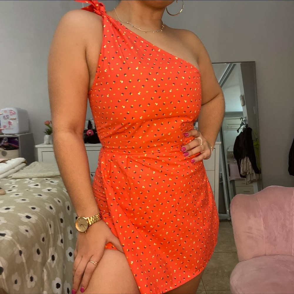 UO Polka Dot Romper